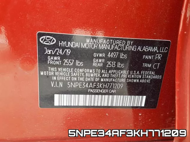 5NPE34AF3KH771209 фото 2