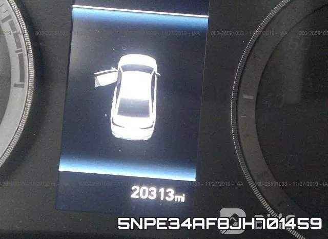 5NPE34AF8JH701459 фото 8