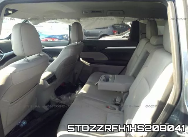 5TDZZRFH1HS208041 фото 9