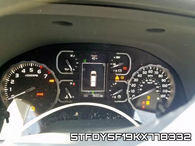 5TFDY5F19KX778332 фото 9