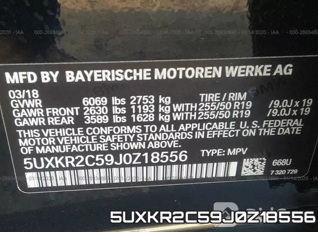 5UXKR2C59J0Z18556 фото 10