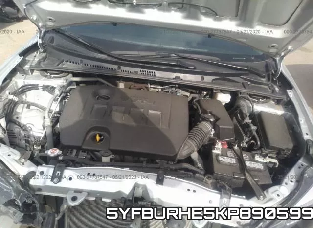 5YFBURHE5KP890599 фото 2
