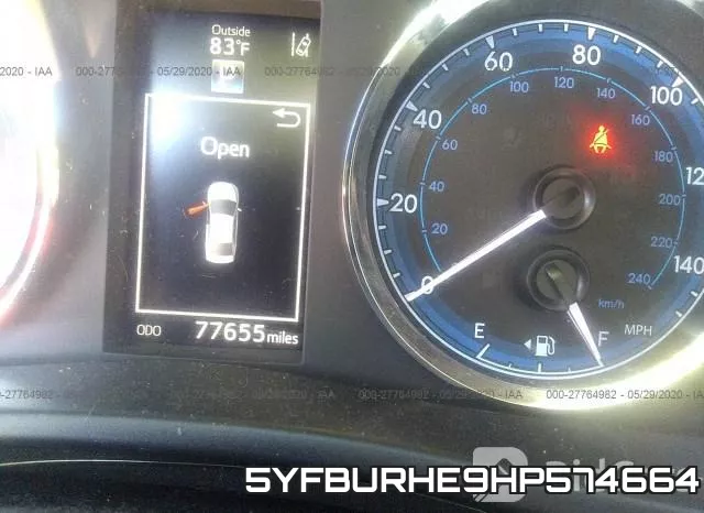 5YFBURHE9HP574664 фото 8