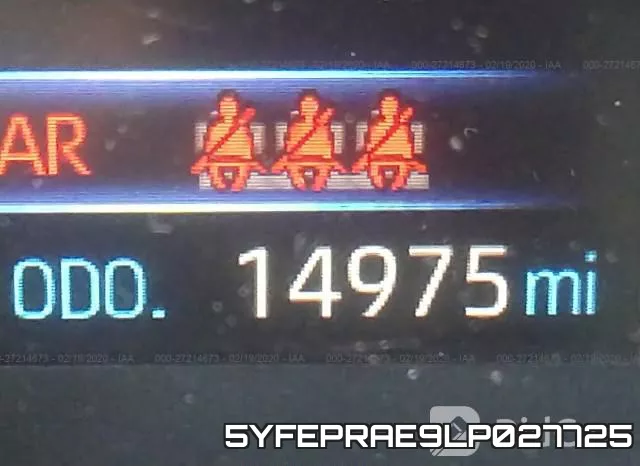 5YFEPRAE9LP027725 фото 8