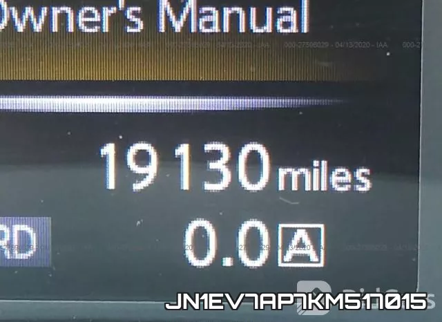 JN1EV7AP7KM517015 фото 8