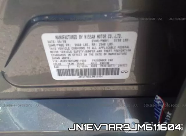 JN1EV7AR3JM611604 фото 10
