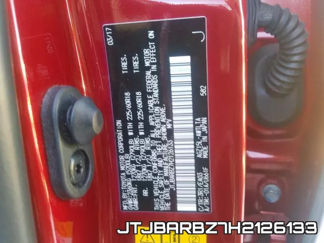 JTJBARBZ7H2126133 фото 2