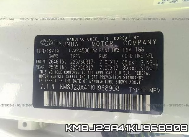 KM8J23A41KU968908 фото 10