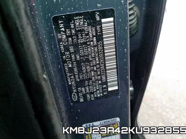 KM8J23A42KU932855 фото 2