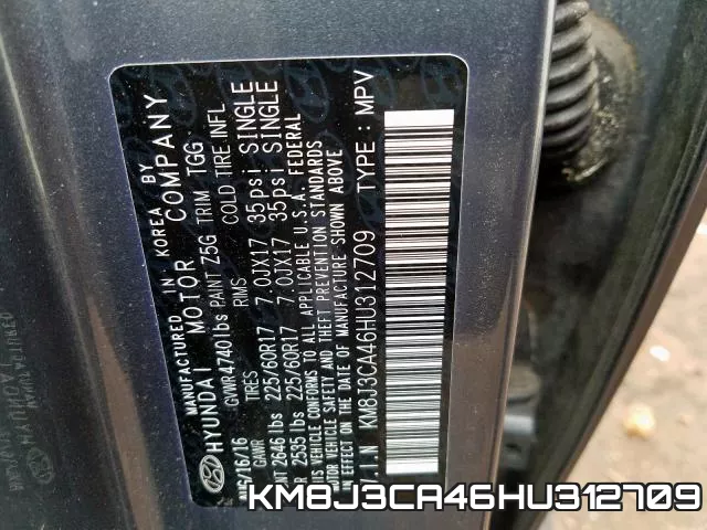 KM8J3CA46HU312709 фото 2