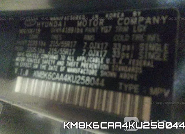 KM8K6CAA4KU258044 фото 10