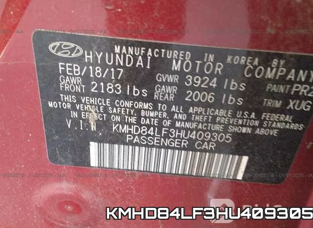 KMHD84LF3HU409305 фото 10
