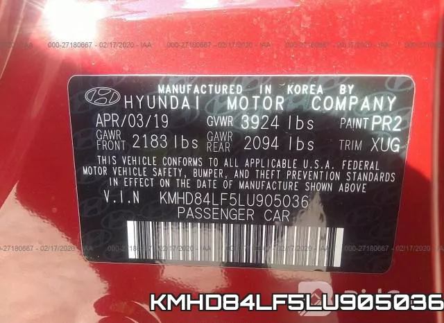 KMHD84LF5LU905036 фото 10