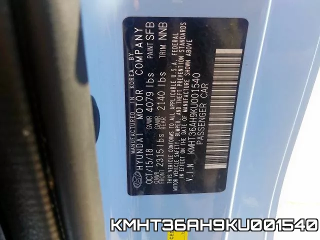 KMHT36AH9KU001540 фото 2