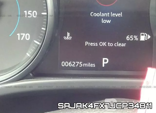 SAJAK4FX7JCP34811 фото 8