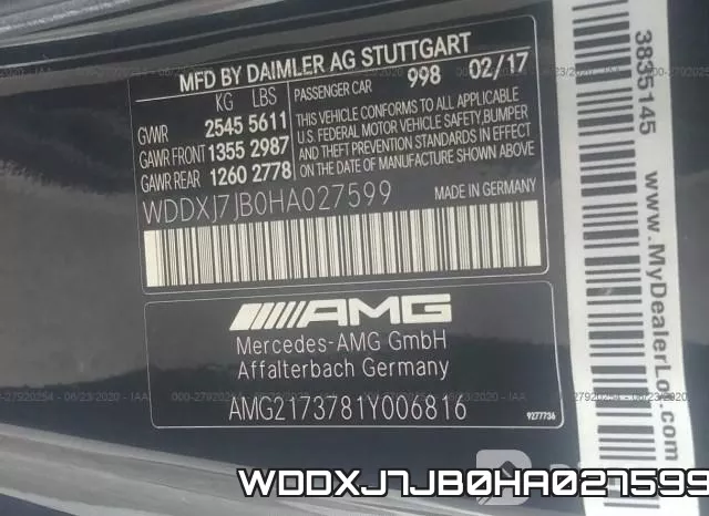 WDDXJ7JB0HA027599 фото 10