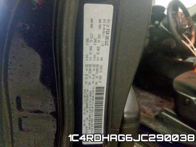 1C4RDHAG6JC290038 фото 2