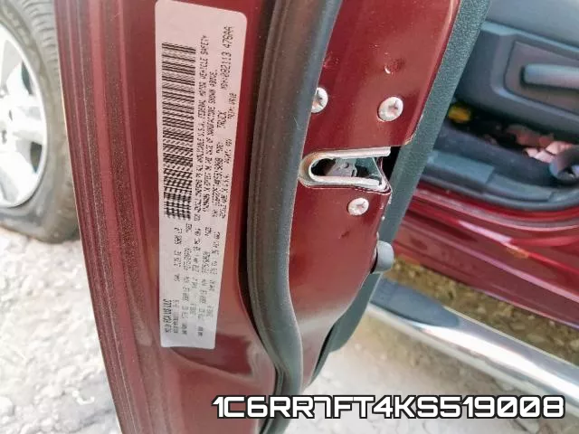 1C6RR7FT4KS519008 фото 2