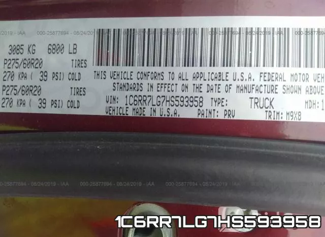 1C6RR7LG7HS593958 фото 10