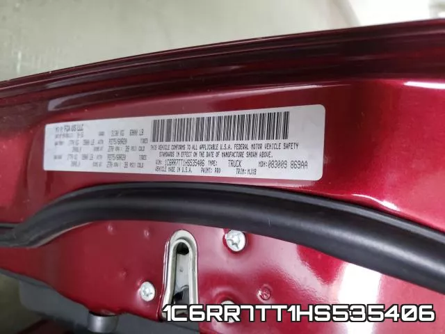 1C6RR7TT1HS535406 фото 2