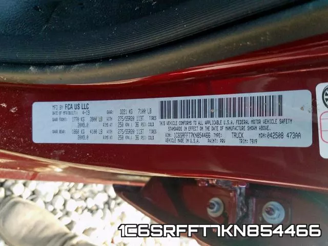 1C6SRFFT7KN854466 фото 2