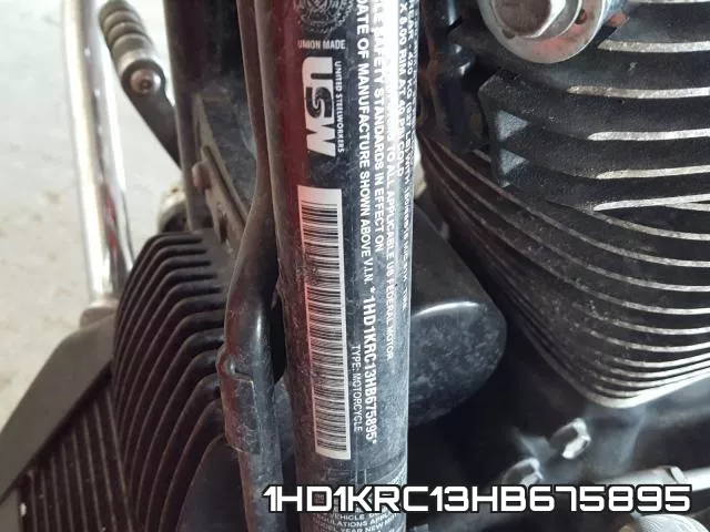 1HD1KRC13HB675895 фото 2