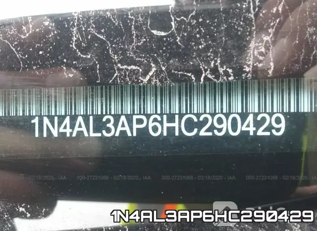 1N4AL3AP6HC290429 фото 10