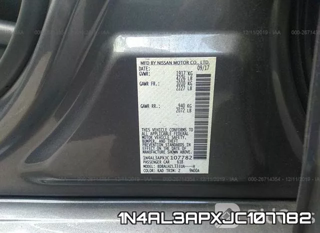 1N4AL3APXJC107782 фото 10