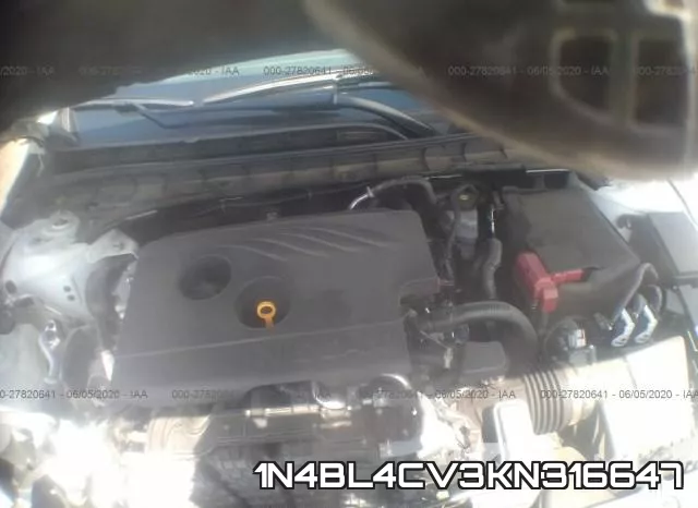 1N4BL4CV3KN316647 фото 2