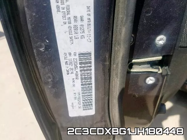 2C3CDXBG1JH180448 фото 2