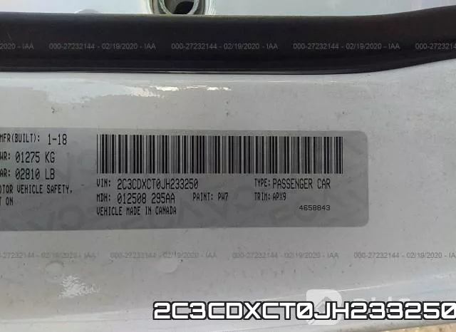 2C3CDXCT0JH233250 фото 10