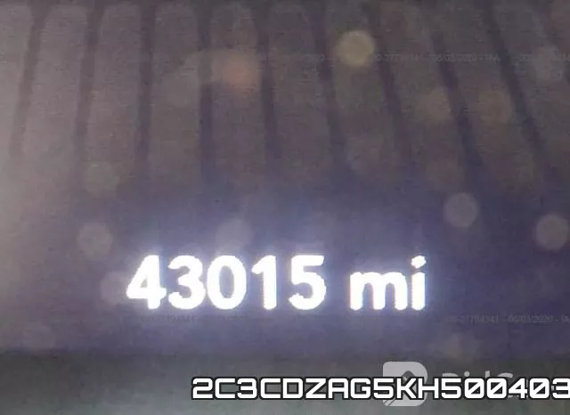 2C3CDZAG5KH500403 фото 8