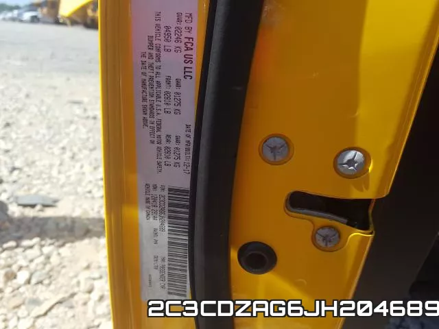 2C3CDZAG6JH204689 фото 2
