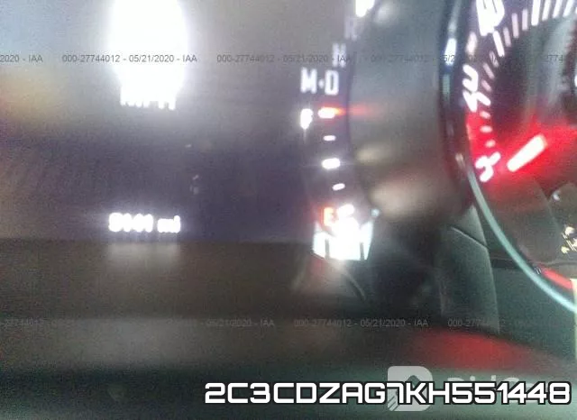 2C3CDZAG7KH551448 фото 8
