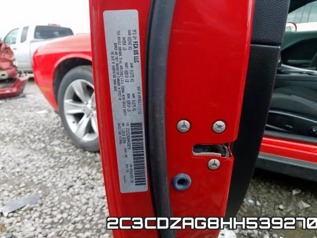 2C3CDZAG8HH539270 фото 2