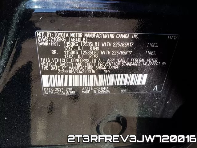 2T3RFREV3JW720016 фото 2