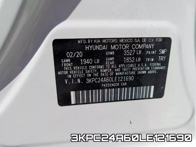 3KPC24A60LE121690 фото 2