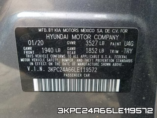 3KPC24A66LE119572 фото 2