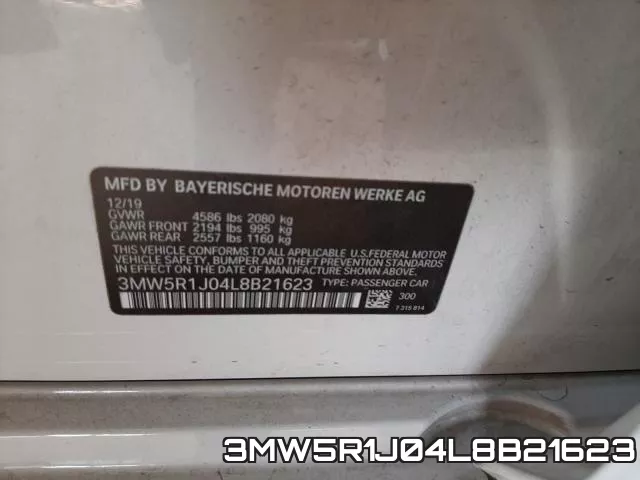 3MW5R1J04L8B21623 фото 2