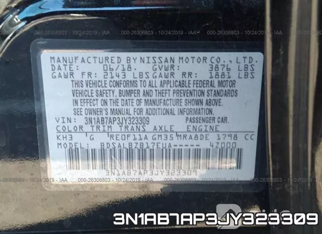 3N1AB7AP3JY323309 фото 10