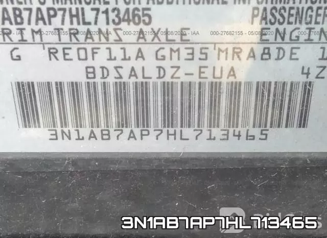 3N1AB7AP7HL713465 фото 9