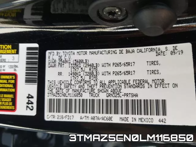 3TMAZ5CN0LM116850 фото 2