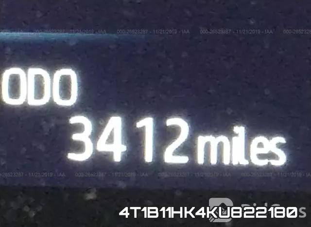 4T1B11HK4KU822180 фото 8