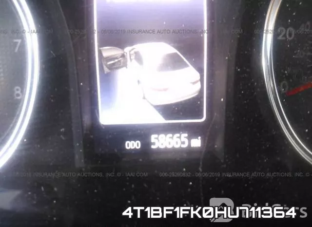 4T1BF1FK0HU711364 фото 8