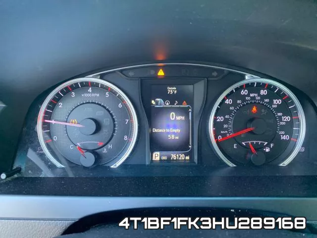 4T1BF1FK3HU289168 фото 2