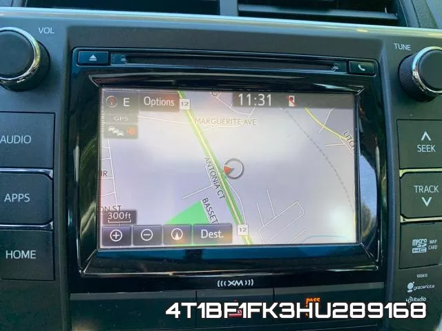4T1BF1FK3HU289168 фото 9