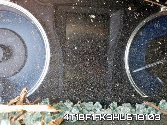4T1BF1FK3HU678103 фото 9