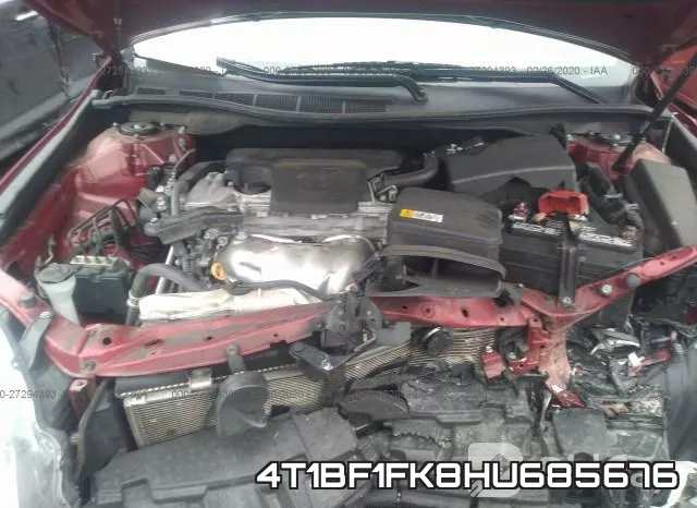 4T1BF1FK8HU685676 фото 2