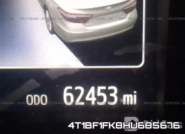 4T1BF1FK8HU685676 фото 8