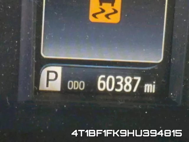 4T1BF1FK9HU394815 фото 9